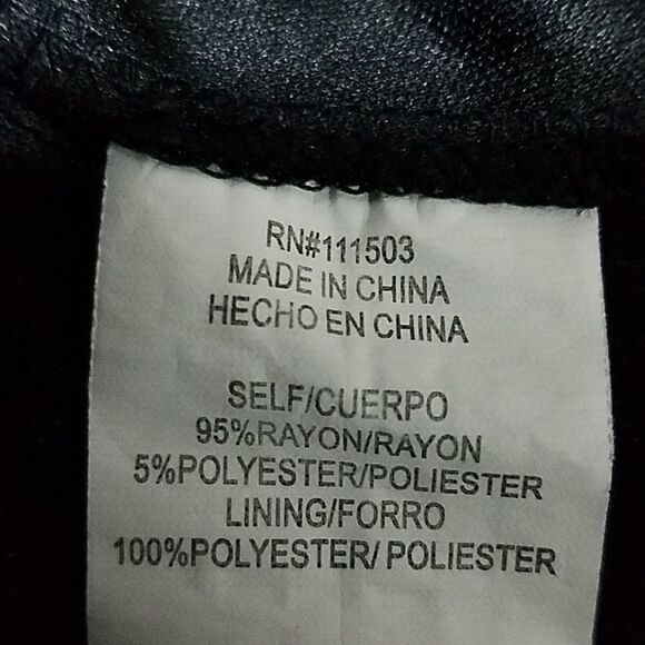 As U Wish Black, Blue, Red, & Gold Dress (L) - Picture 4 of 4